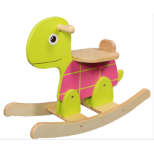 Fábrica de fornecimento de Rocking Horse-madeira tartaruga